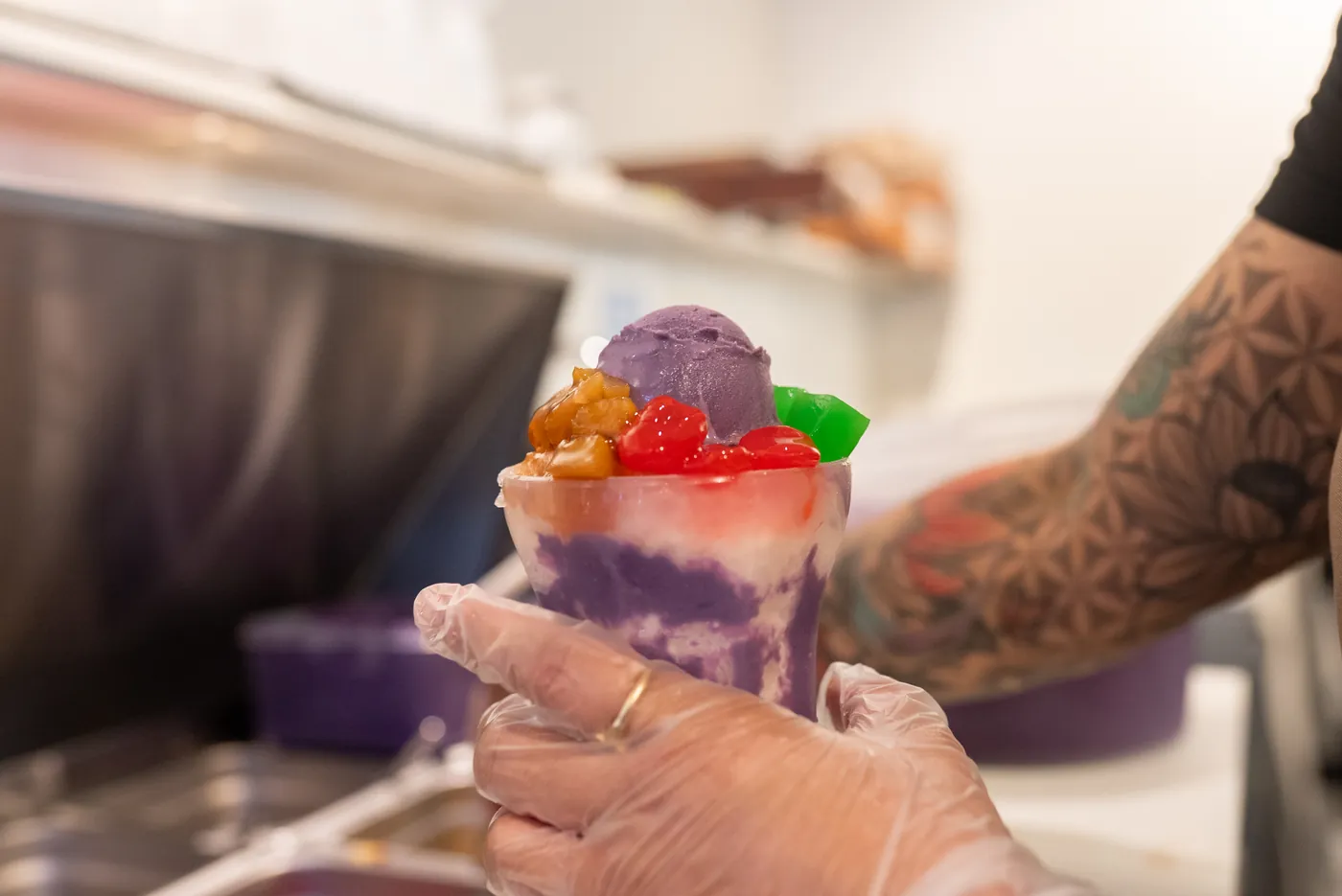 Mixmix Cafe — halohalo